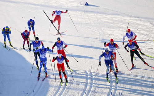 越野滑雪 男子团体短距离比赛赛况